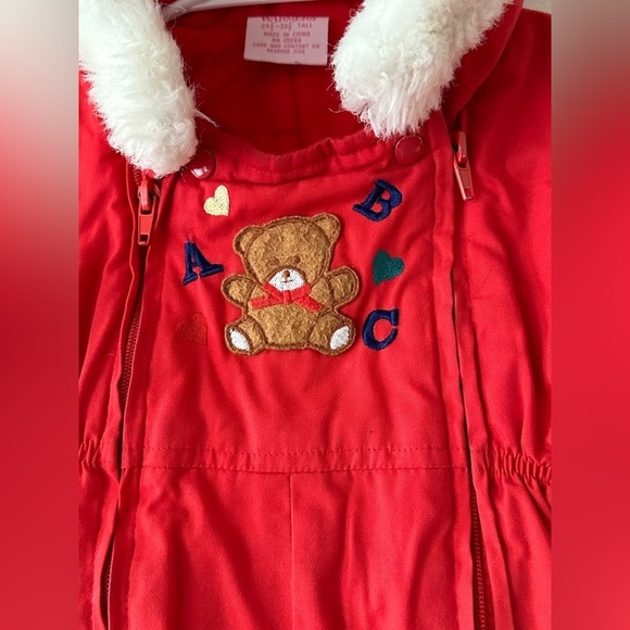 Heart Warmers Hooded Snow Suit Removable Mitten Boots Toddler 24.5"-33.5" T - Picture 11 of 14